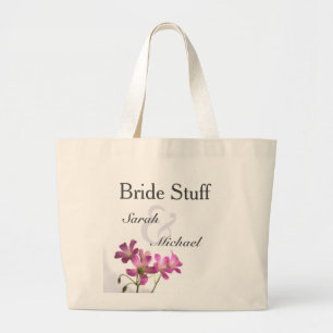 Rosa Blume Hochzeitsgetriebe Tasche