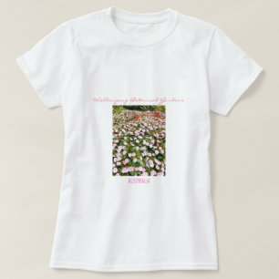 Rosa Blume im botanischen Garten NSW T-Shirt