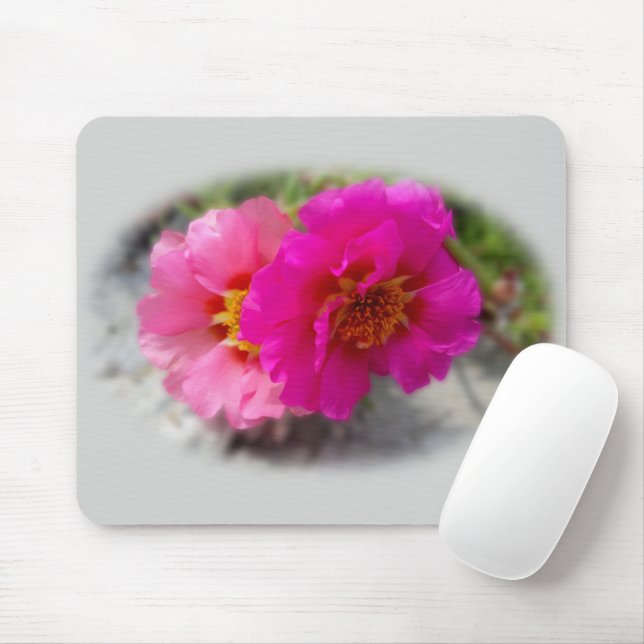 Rosa Blume in der Sonne Mousepad (Mit Mouse)