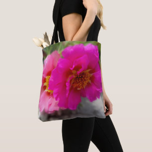Rosa Blume in der Sonne Tasche