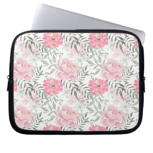 Rosa Blume Laptopschutzhülle