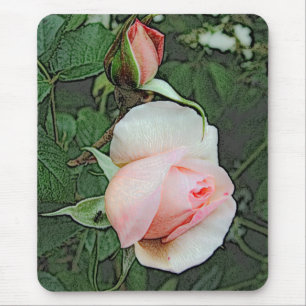Rosa Blume Mousepad