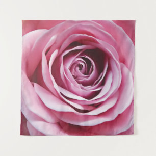 Rosa Blume, nah, Rose Wandteppich