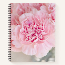 Rosa Blume Notizbuch