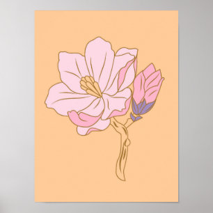 Rosa Blume Poster