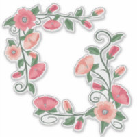 Rosa Blume Reben