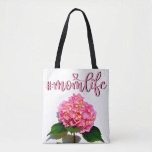 Rosa Blume Rosa, rosa, rosafarbene Hydrangea Tasche