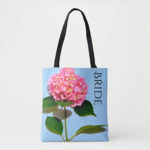 Rosa Blume Rosa, rosa, rosafarbene Hydrangea Tasche