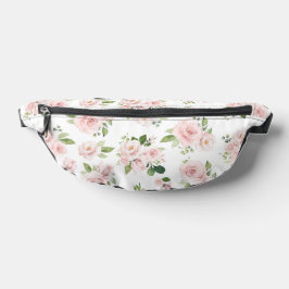 Rosa Blume, rosa Rosen, Aquarellfarben-Blume Bauchtasche