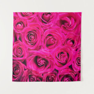 Rosa Blume Rose Hintergrund Wandteppich