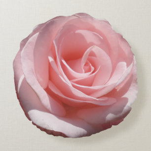 Rosa Blume Rundkissen Rundes Kissen
