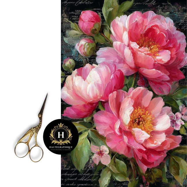 Rosa Blume Seidenpapier (Make a Headboard Bloom with Luxe Florals)