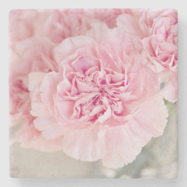 Rosa Blume Steinuntersetzer