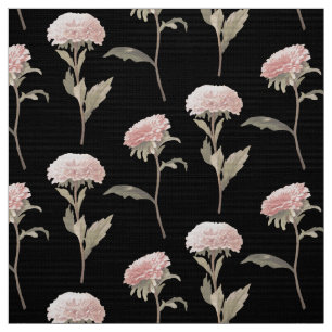 Rosa Blume Stoff