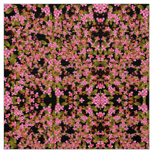 Rosa Blume Stoff