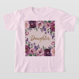 Rosa Blume T - Shirt