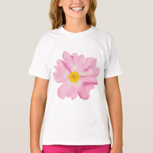 Rosa Blume T-Shirt