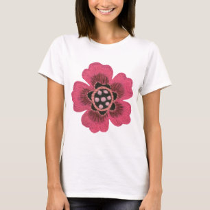 Rosa Blume T-Shirt