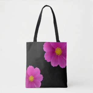 Rosa Blume Tasche