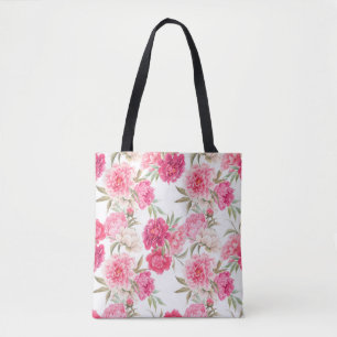 Rosa Blume Tasche