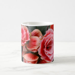 Rosa Blume Tasse