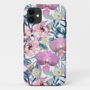Rosa Blume und Orchideen. Case-Mate iPhone Hülle