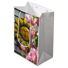 Rosa Blume und Sonne - Martha's Vineyard Mittlere Geschenktüte