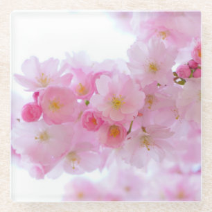 Rosa Blume - Untersetzer