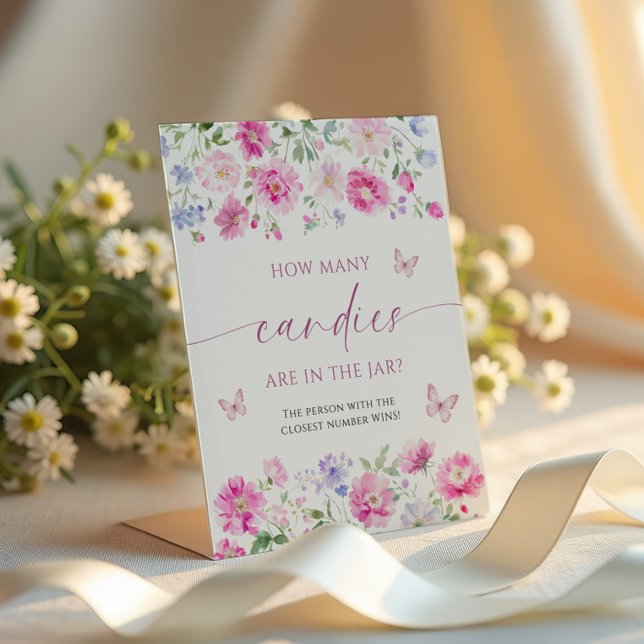 Rosa Blume, wie viele Laken sich im Jar befinden Sockelschild (Von Creator hochgeladen)