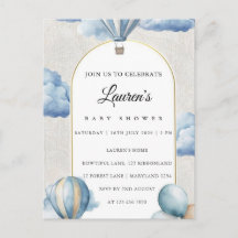 Rosa Blumen Baby Shower Einladungsplakat