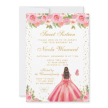 Rosa Blumen Braunhaarige Haar Prinzessin Sweet Six