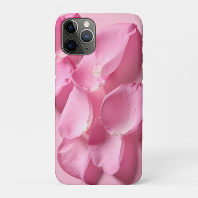 rosa Blumen Case-Mate iPhone Hülle (Rückseite)