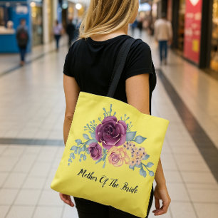 Rosa Blumen-Hochzeitsgesellschaft Blumen-Tasche Tasche