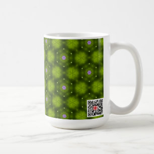 Rosa Blumen Kaffeetasse