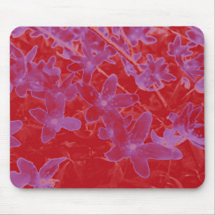 Rosa Blumen Mousepad