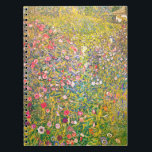 Rosa Blumen-Notizbuch Gustav Klimt Notizblock<br><div class="desc">Rosa Blumennotizbuch Gustav Klimt. Öl auf Leinwand ab 1900. Eine von Klimts schönsten Landschaftsmalereien, rosa Blumen-Garten oder italienische Gartenbaulandschaft kennzeichnet einen ausbreitenden Garten in der Blüte in Klimts einzigartiger Mischung des Impressionisten, des Expressionisten und des Kunst nouveau Manierismus. Die Arbeit ist eine schöne Blumenmalerei, die ein großes Geschenk für jedermann...</div>
