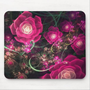 Rosa Blumen sagen es bestes Mousepad