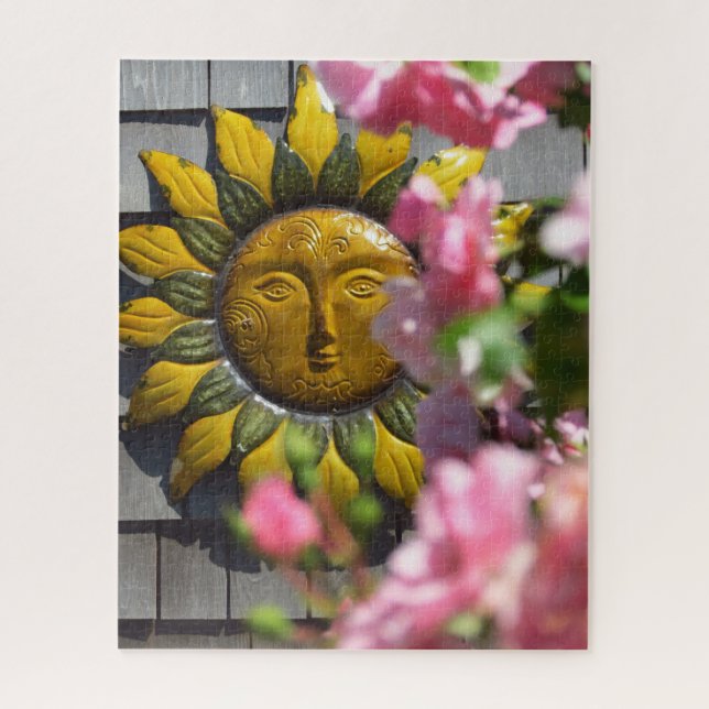 Rosa Blumen und Sonne - Martha's Vineyard (Vertikal)