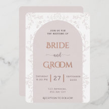 Rosa Blumendesign & Goldene Rose Touch Hochzeit