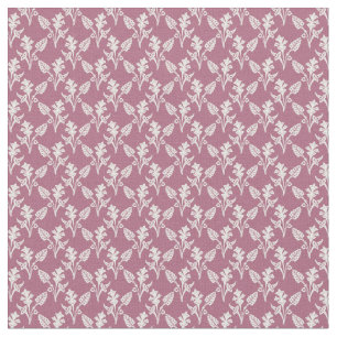 Rosa Blumendesigns Stoff