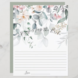 Rosa Blumengrün Bride Rezept