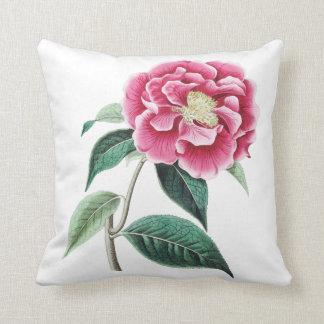 Rosa Blumenkissen Kissen