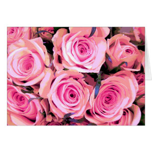 Rosa Blumenstrauß