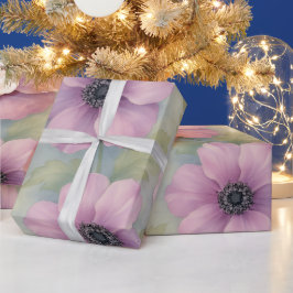 Rosa Blumenvliesches Geschenkpapier Elegantes Gesc