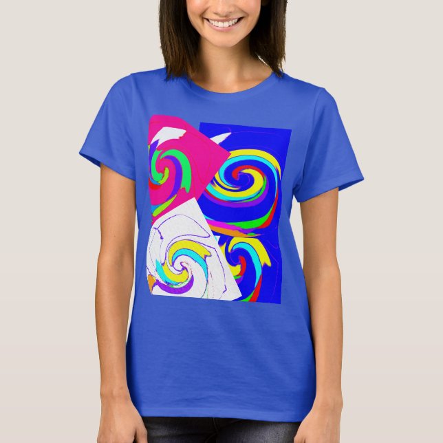 Rosa Bluse T-Shirt (Vorderseite)