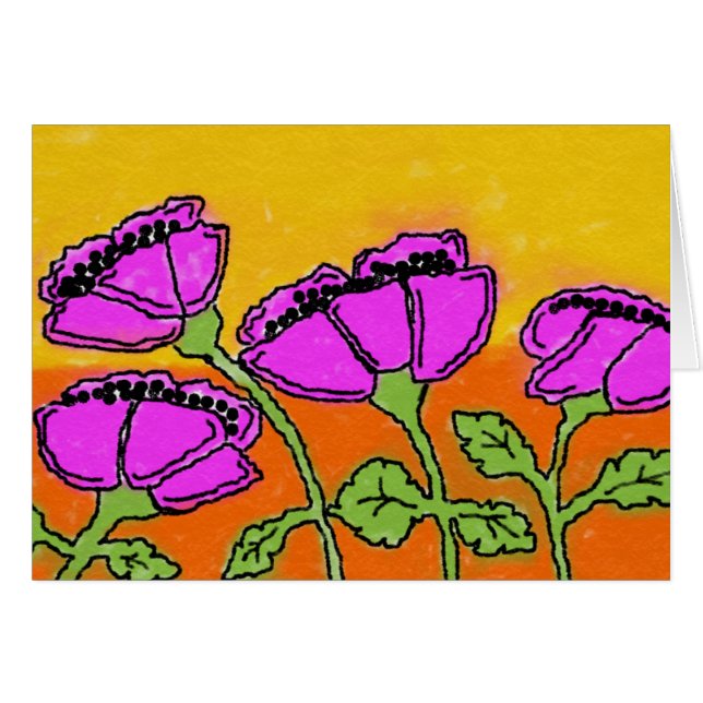 Rosa Blüte (Vorderseite (Horizontal))