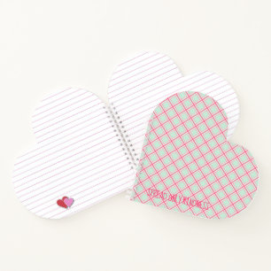 Rosa Blüte Notizbuch