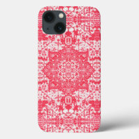 Rosa Blütenblätter auf Kilim-Träumen
