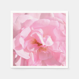 Rosa Blütenblätter Serviette
