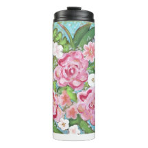 Rosa Blütenfrühlingsblüten